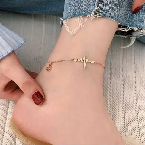 Heartbeat Women's Stainless Steel Adjustable Barefoot Sandals - W250407