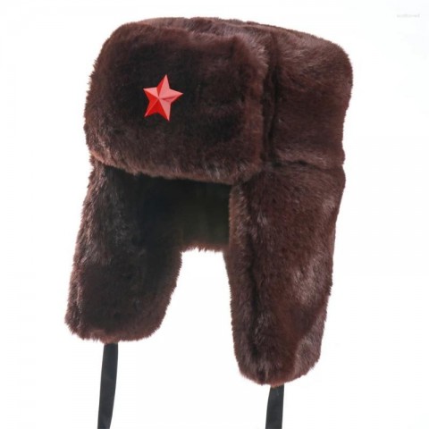Russian Military Style Beret for Men and Women - Warm Outdoor Ski Cap
