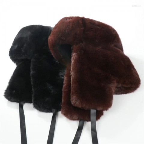 Russian Military Style Beret for Men and Women - Warm Outdoor Ski Cap