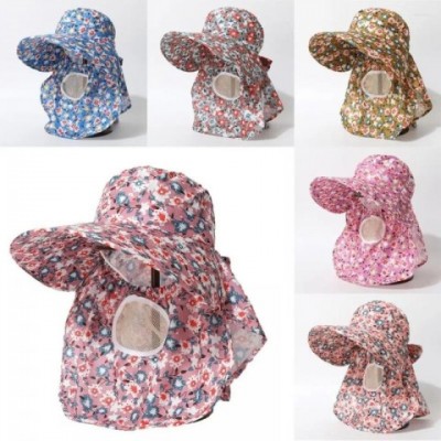 Beret Fisherman Hat with Wide Brim for Women - Summer Neck Protection & Dust Mask