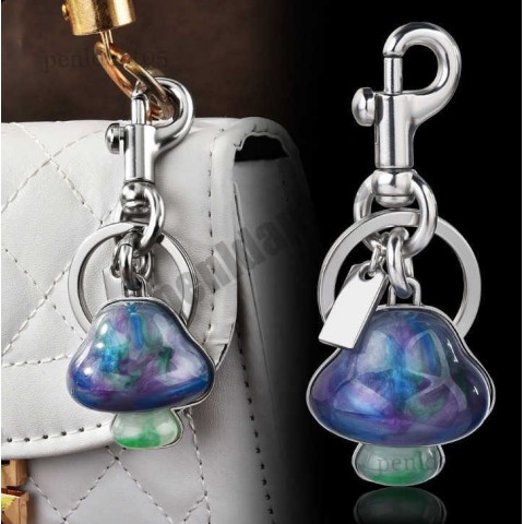 Cherry Resin Keychain Charm for Women - Elegant Anti-Lost Accessory