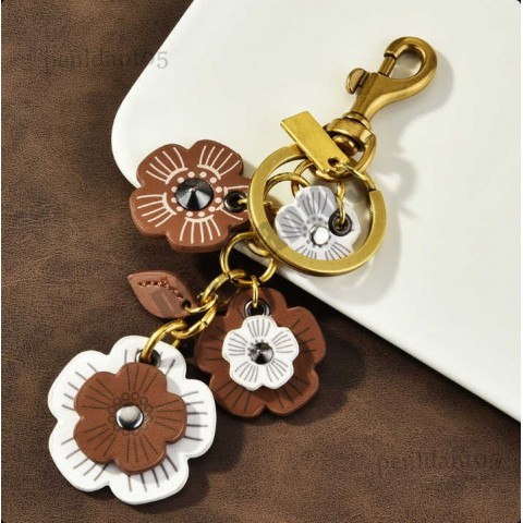 Cherry Resin Keychain Charm for Women - Elegant Anti-Lost Accessory