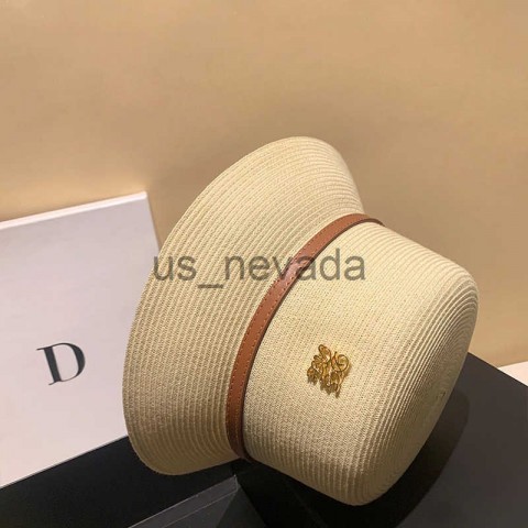 Summer Fashion Women's Wide Brim Straw Hat for Beach Sun Protection