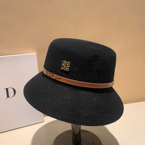 Summer Fashion Women's Wide Brim Straw Hat for Beach Sun Protection