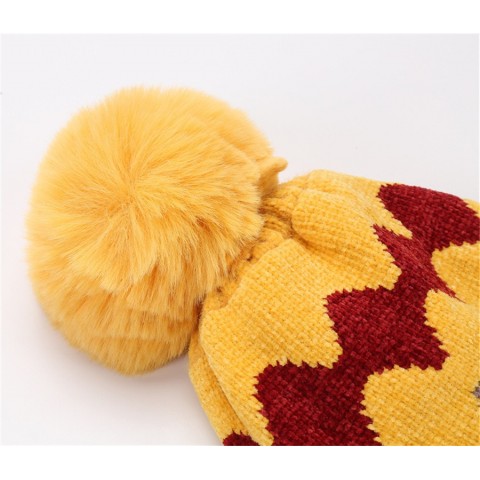 Q-3 Winter Sports Beanie Caps for Men Women - Cozy Knitted Hats with Team Spirit