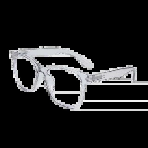 Large Curved Square Frame Women's Anti-Blue Light Reading Glasses for Presbyopia