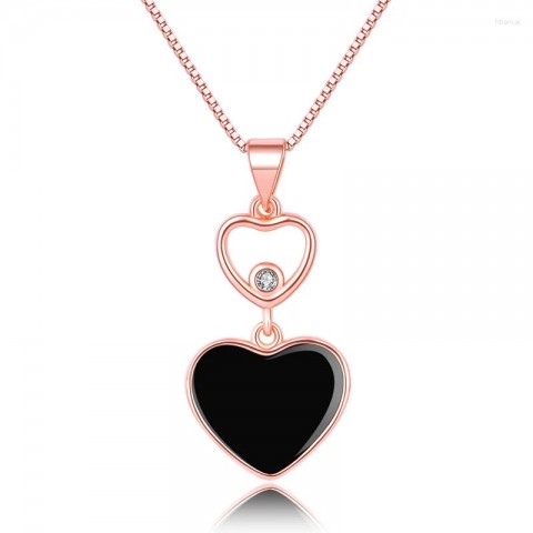 Elegant Alloy Pendant Necklaces, Unisex Cross-Border Fashion Design