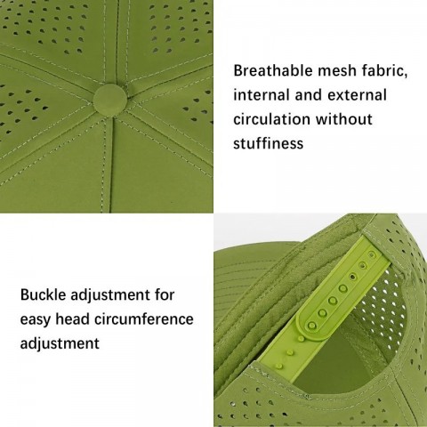 Customized Unisex Silk Waterproof Baseball Caps for Outdoor Sports