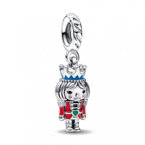 Heart-Shaped Christmas Tree Pendant Charms in 925 Silver for DIY Jewelry Making
