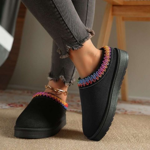 2024 Winter Women's Warm Comfortable Wedge Heel Snow Boots