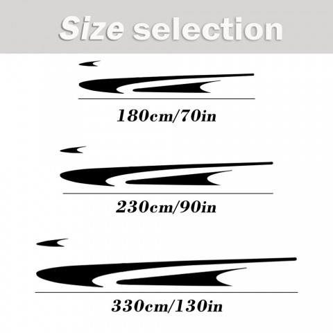 Car Styling 2-Piece Full Body DIY Vinyl Stickers - Waterproof & Universal Fit for RV, Bus & Cars 2025