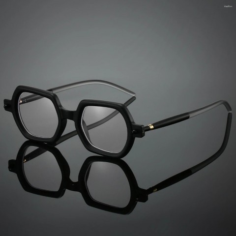 KAMMPT Men's Fashion Blue Light Blocking Sunglasses 2025 Trendy Optical Frames