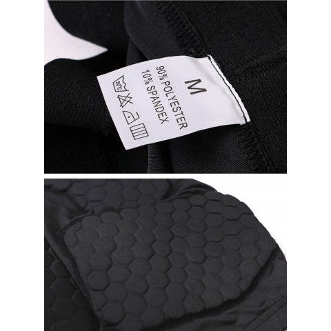 Men's Comfortable Honeycomb Knee Pads & Anti-collision Vest Sportswear Set