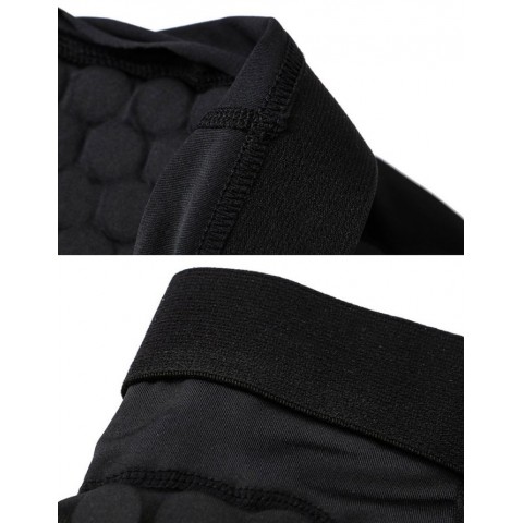 Men's Comfortable Honeycomb Knee Pads & Anti-collision Vest Sportswear Set