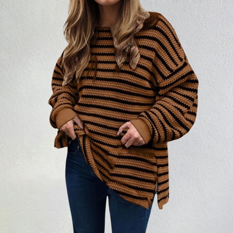 Women's Cozy Oversized Pullover Sweater for Fall Winter