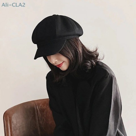 Unisex Wool Beret for Autumn Winter - Fashionable Outdoor Windproof Hat