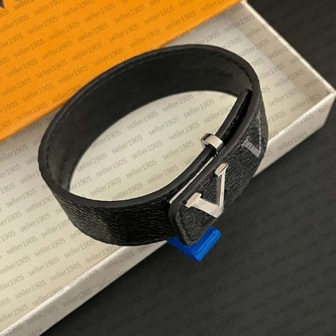 Blackwith Leather Bangle for Men - Stylish Birthday Gift with Moonstone