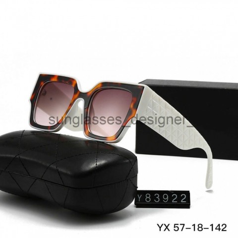 Fragrant Home New Women's UV400 Sunglasses with Large Frames for Outdoor Fashion