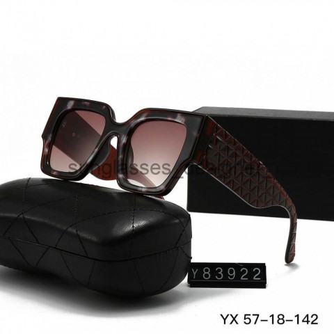 Fragrant Home New Women's UV400 Sunglasses with Large Frames for Outdoor Fashion