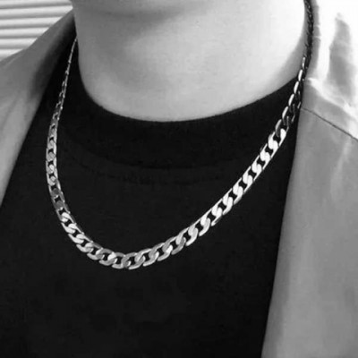 Delysia King Men's Stainless Steel Coin Pendant Necklace