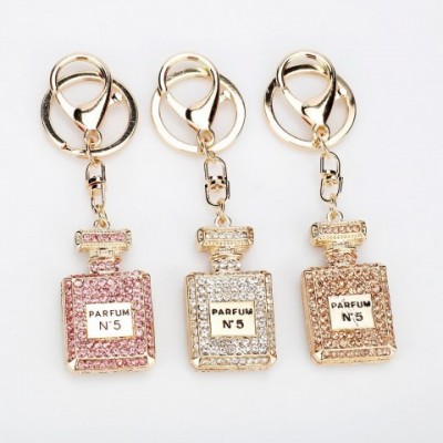 Keychain Jewelry with Rhinestone Crystal - 3 Colors, Perfect for Women & Men