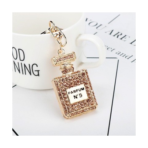 Keychain Jewelry with Rhinestone Crystal - 3 Colors, Perfect for Women & Men
