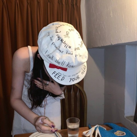 Instagram Punk Alphabet Beret