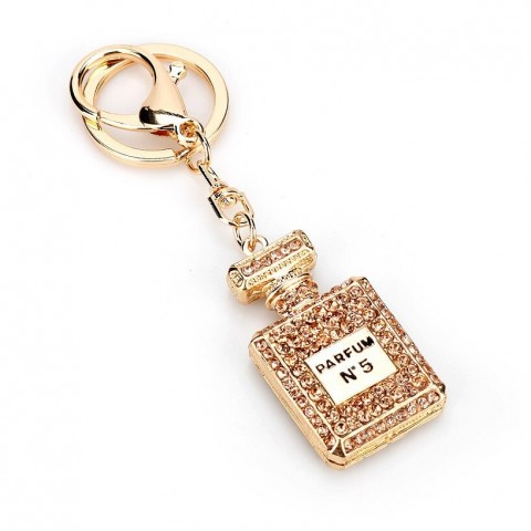 Keychain Jewelry with Rhinestone Crystal - 3 Colors, Perfect for Women & Men