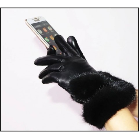 High Quality Bamboo Fiber Mens Opera Length Gloves for Winter Warmth and Touch Screen Compatibility 241021