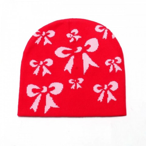 Unisex Winter Bonnet Hat - Warm Solid Color Knit Beanie for Men and Women