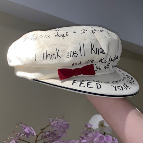 Instagram Punk Alphabet Beret