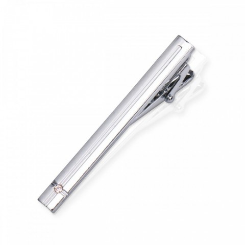 8pc Classic Metal Tie Clip Set for Men - Perfect Business and Wedding Gift