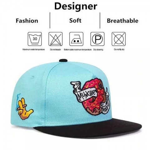 Unisex Doughnut Embroidered Casual Baseball Cap H25210 QB1J