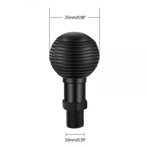 DNVYUAX M10 Ball Head Adapter for RAM Mount Motorcycle Handlebar Base Bolt Bike Ride