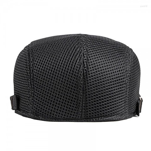 Men's Vintage Linen Beret Caps - Breathable & Comfortable Spring & Fall Hats