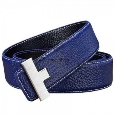 AAA Designer High-Quality Leather Belts for Unisex, Automatic Buckle, Golden Tone, 38mm Width