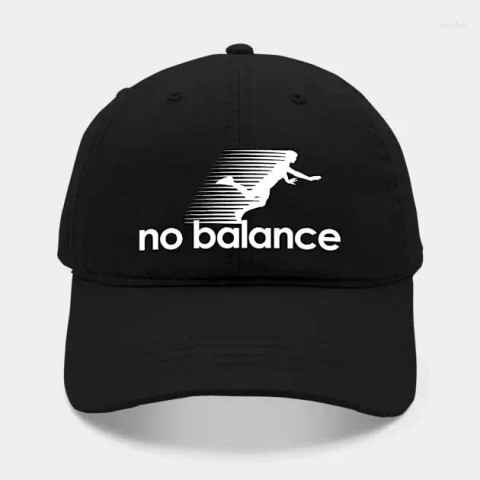 No Balance White Logo Unisex Ball Cap