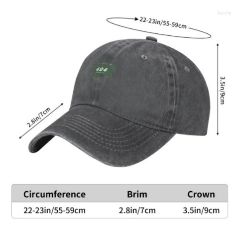 No Balance White Logo Unisex Ball Cap