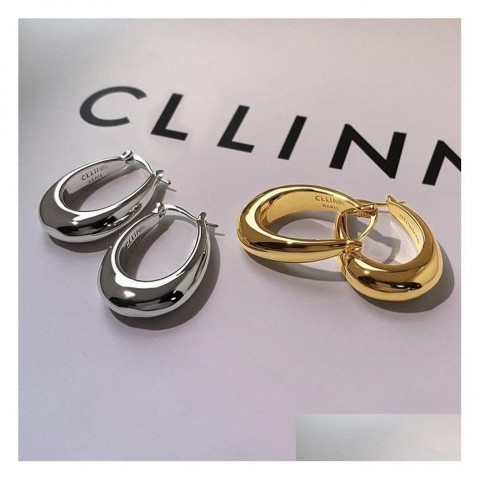 Stud Earrings for Women in 18K Gold Plated Sterling Silver with Heart Design