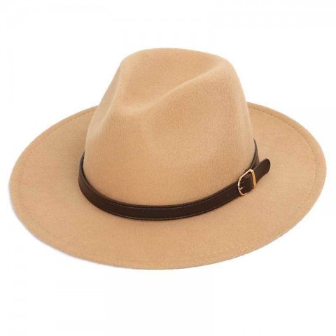 Top Vintage Wide Brim Fedora Hat for Men and Women
