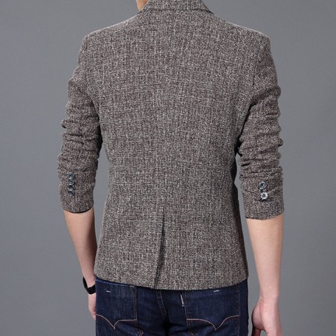 Men's High-Quality Classic Slim Fit Business Blazer - Vintage Style