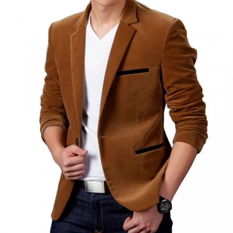 Men's High-Quality Classic Slim Fit Business Blazer - Vintage Style