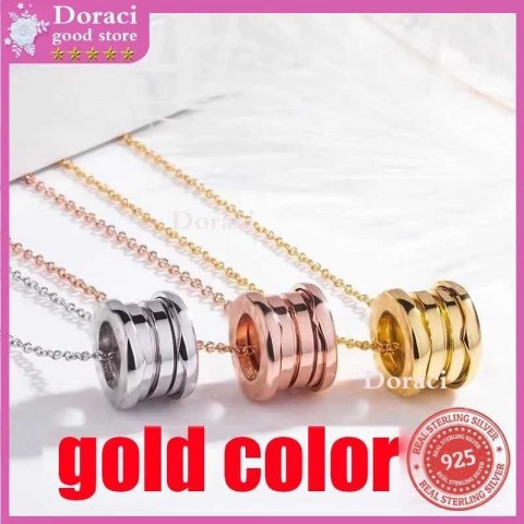Luxury Women's S925 Sterling Silver Coin Pendant Necklace with Personalized Design