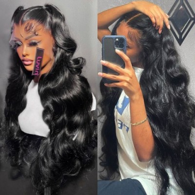 Body Wave Lace Front Wig with 250% Density – Natural Look & Comfortable Fit for Women