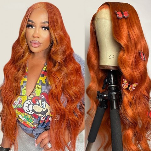 Body Wave Lace Front Wig with 250% Density – Natural Look & Comfortable Fit for Women