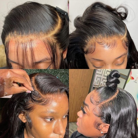 Body Wave Lace Front Wig with 250% Density – Natural Look & Comfortable Fit for Women