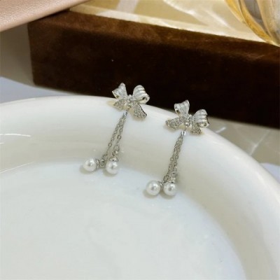 Butterfly Knot Stud Earrings Women Bohemian Beach Fashion