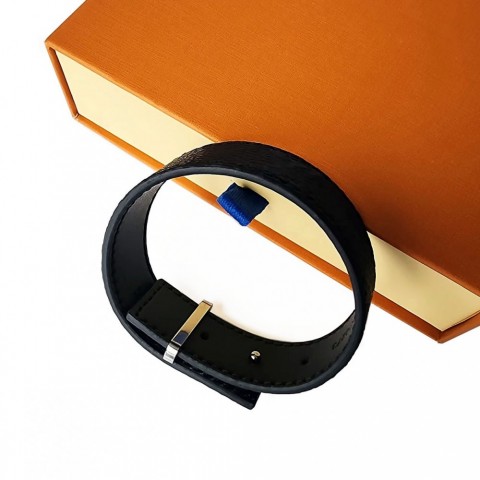 Aolly Luxury Unisex Bracelets with Toggle Clasp and Box - Gold, Silver, Brown