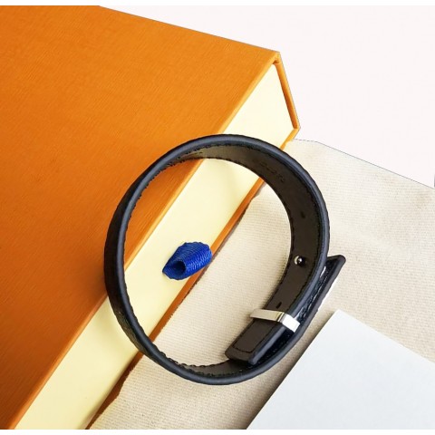 Aolly Luxury Unisex Bracelets with Toggle Clasp and Box - Gold, Silver, Brown