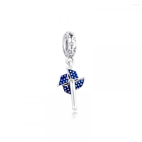 Luxury Loose Gemstone Charm in 925 Sterling Silver for Women's Original Bracelet